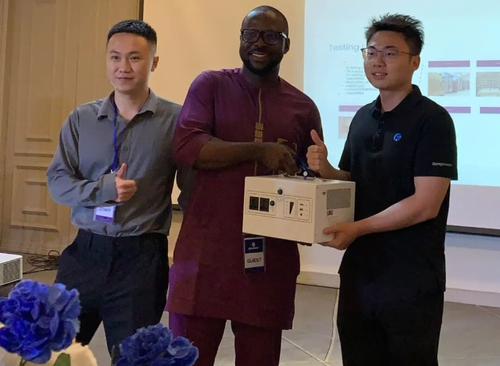 高斯宝电气尼日利亚光储新品发布会圆满举办！